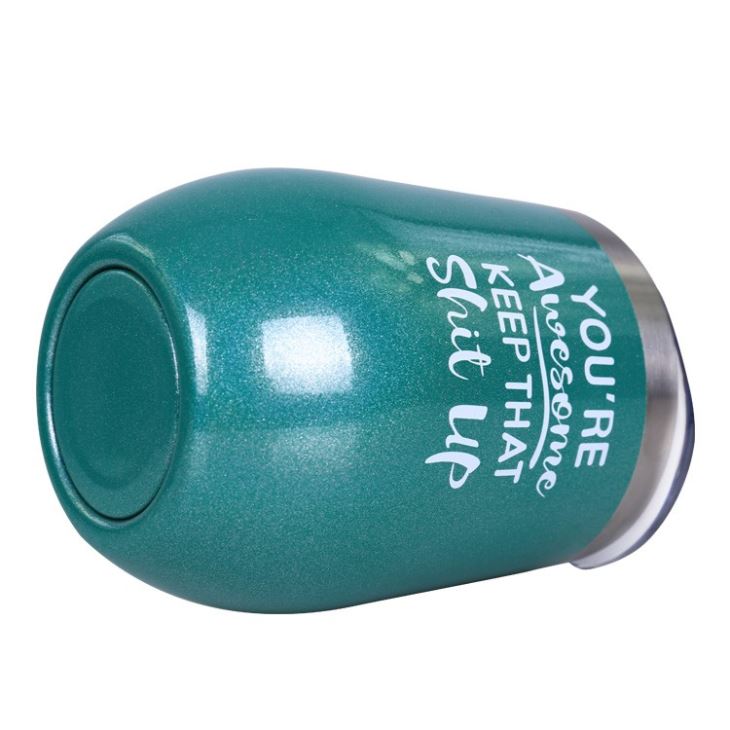 12 Oz Stainless Steel Coffee Cup Tumbler