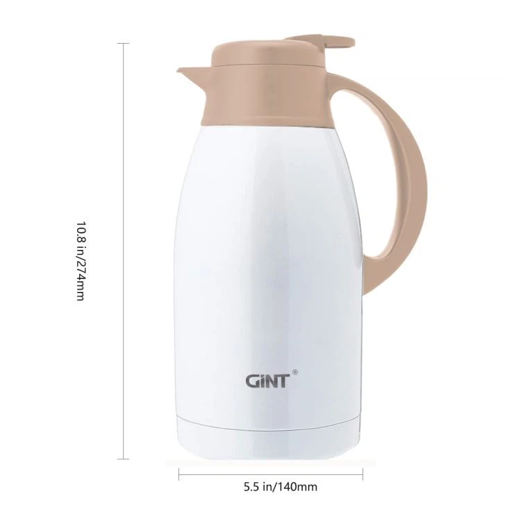 Double Wall Insulated Stainless Steel Coffee Pot for sale