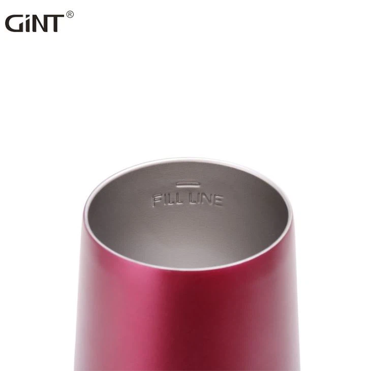 Egg Stainless Steel Wine Tumbler With Lid
