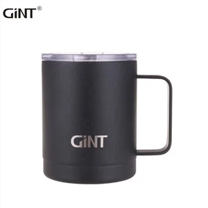हैंडल के साथ स्टेनलेस स्टील ट्रैवल टम्बलर कॉफी मग