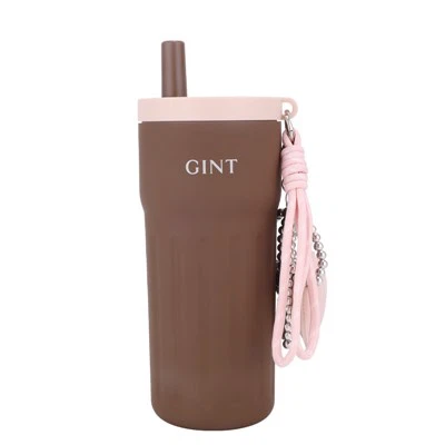 गर्ल 316एल स्टेनलेस स्टील स्ट्रॉ टम्बलर कप